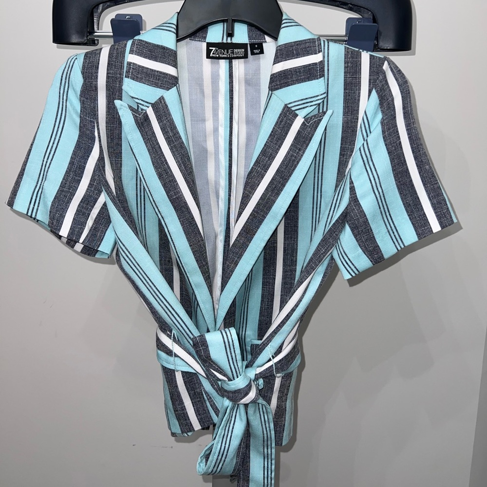 Pinstripe Suit